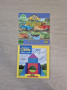 National Geographic Little Kids Look & Learn: Shapes! - Yellow